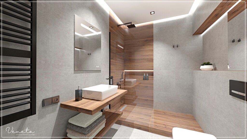 SaniWell projekt łazienki