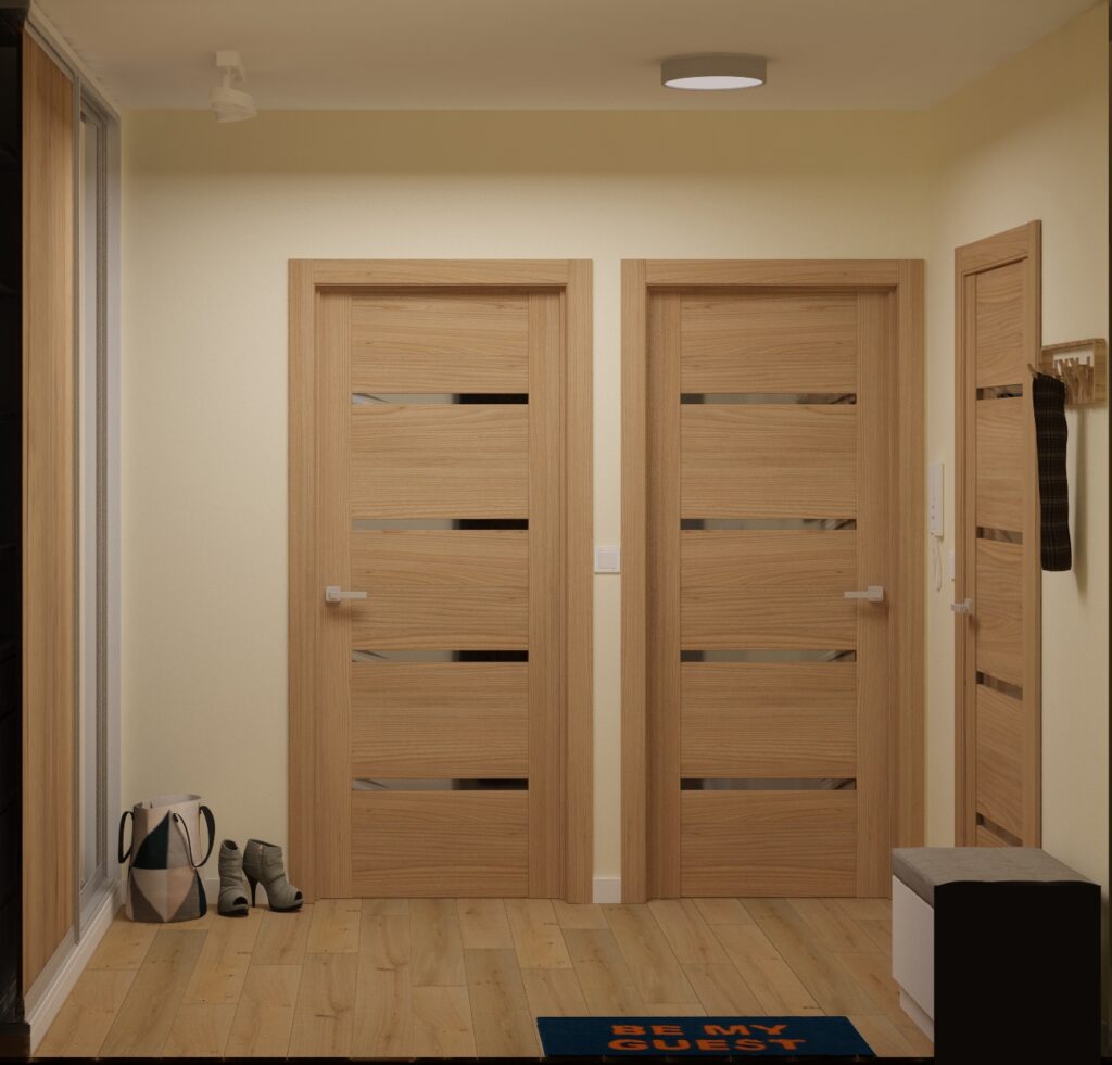 SaniWell inwestycja Barska. Aranżacja przedpokoju